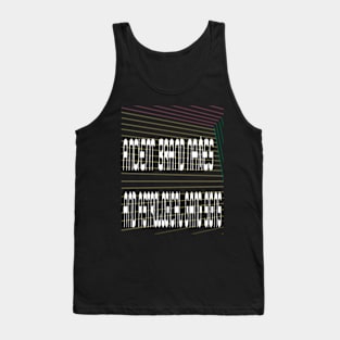 Ancient Brandnames and Astrological Gang Signs Tank Top